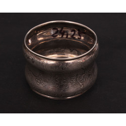 Silver napkin holder 