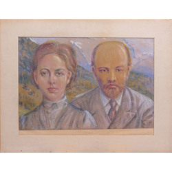 Lenin and Krupskaya