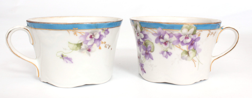 Porcelain cups 2 pcs.