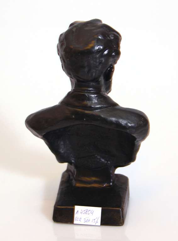 Cast iron bust