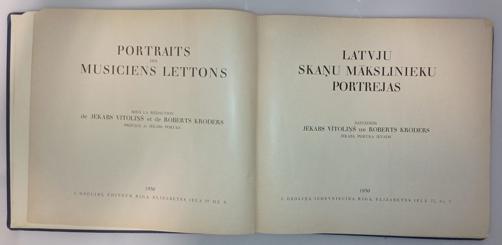 Latvju mākslinieku portrejas