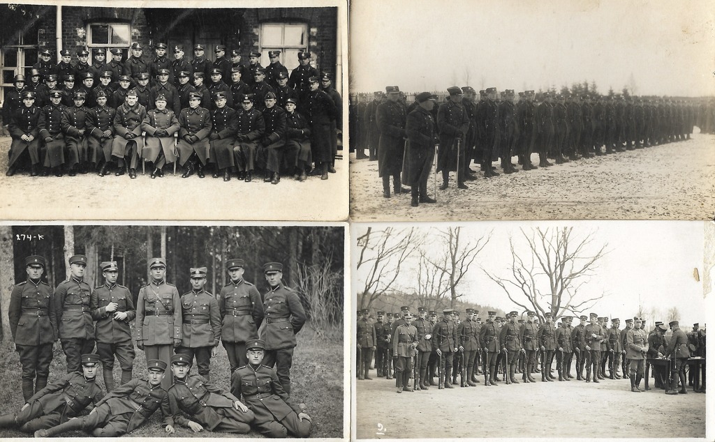 Фотографии солдат Латвийской армии 6 шт.