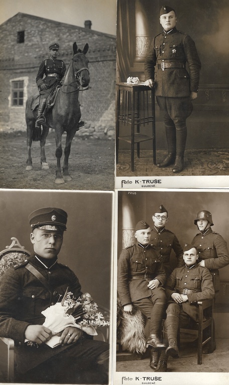 Фотографии солдат Латвийской армии 5 шт.