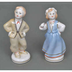 Porcelain figurines 2 pcs. 