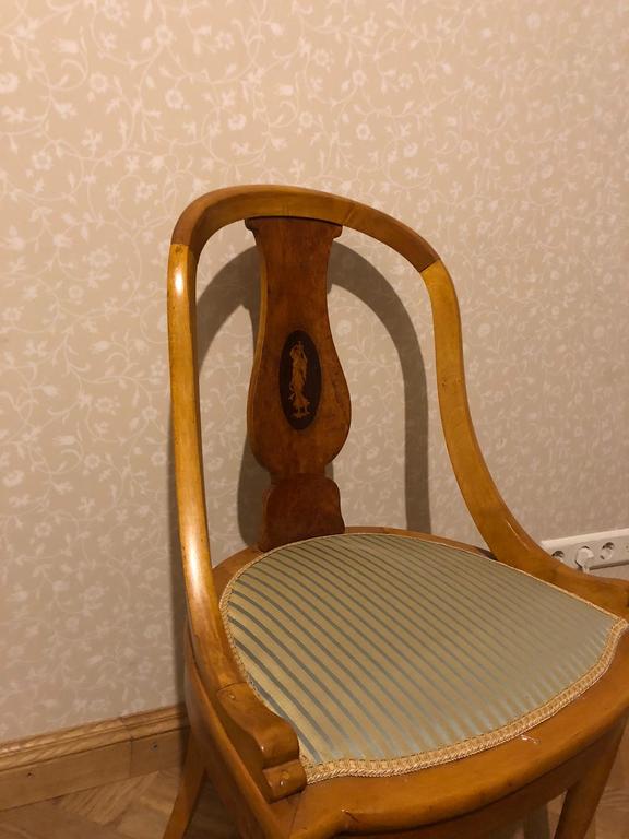 Bērzkoka krēsls