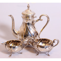 Silver tea set 3 pcs.