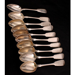Silver spoons 10 pcs.