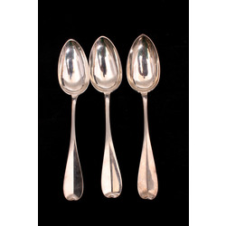 Silver spoons (3 pcs)