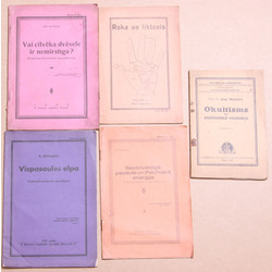 A set of five books