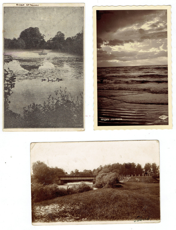 Набор открыток 7 шт. «Озера и реки»