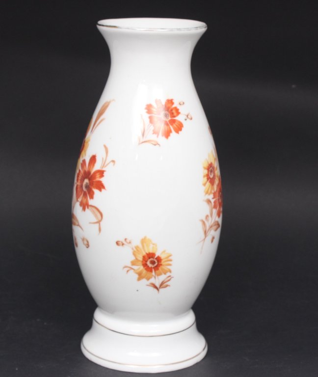 Painted porcelain vase