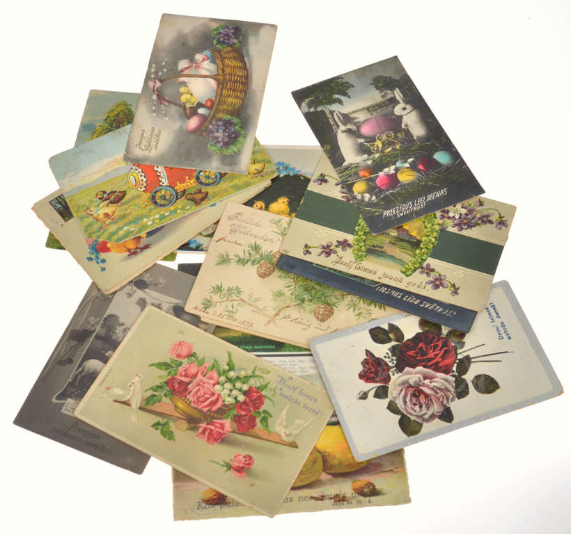 Various greeting cards (17 pcs.)