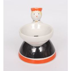 Porcelain salt shaker