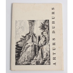 Arturs Duburs art postcard set (16 pcs.)