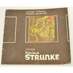 Niklāva Strunkes izstādes katalogs