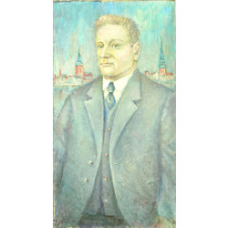 Portrait of Kārlis Ulmanis