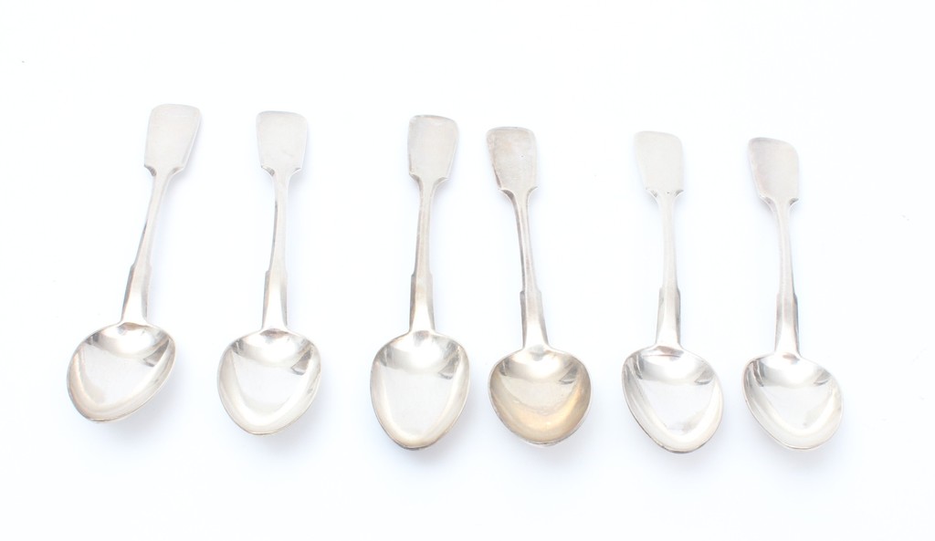 Silver spoons (6 pcs.)