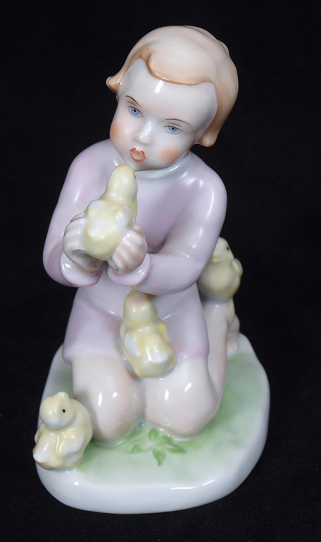 Porcelain figure in 