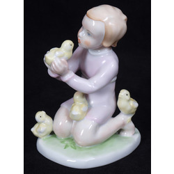 Porcelain figure in 