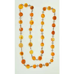 Natural amber necklace