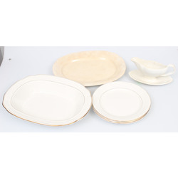 Kuznetsov factory serving plates (6 pcs)