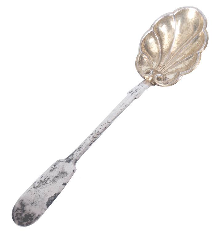 Gilded silver spoon