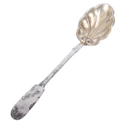 Gilded silver spoon