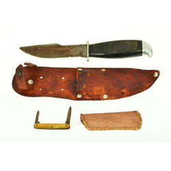 Hunting knife and small knife