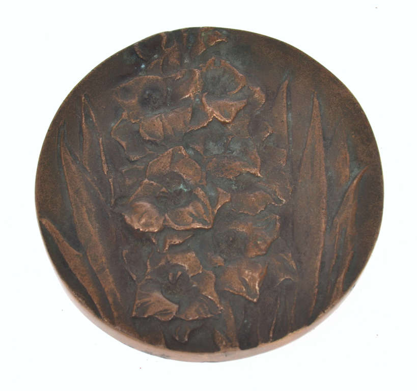 Bronze table medal 