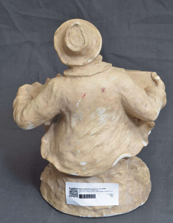 Painted gypsum  figurine 