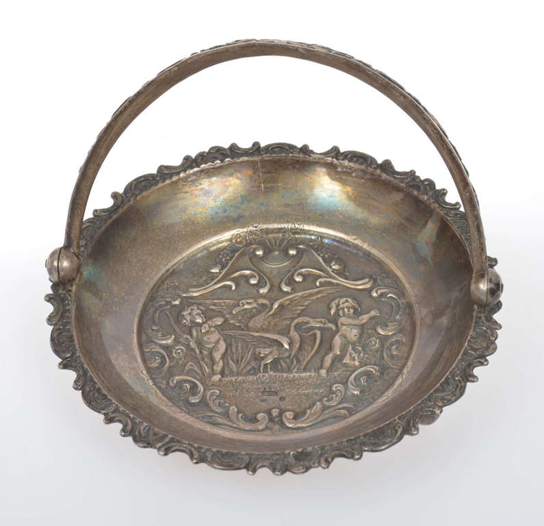 Silver candy bowl