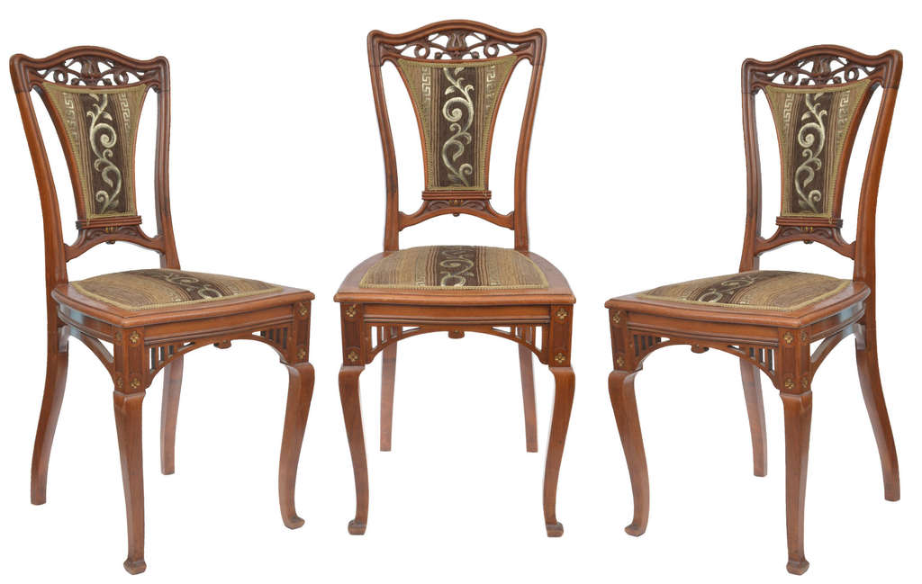 Art Nouveau chairs 3 pcs.