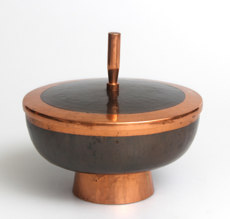 Brass bowl with lid (Handmade)
