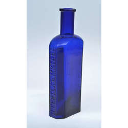 Cobalt blue glass bottles 