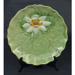 Faience Art Nouveau plate