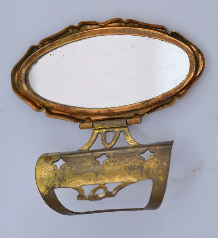 Gold-plated ring-mirror