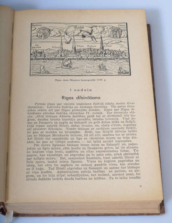 История Риги, Янис Страубергс, Часть I Рига в XII и XIII веках