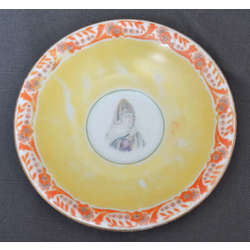 Porcelain saucer 