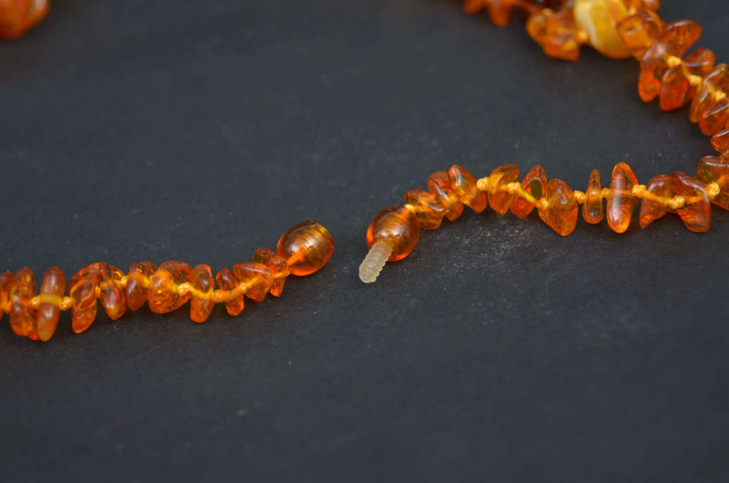 Natural Baltic amber beads