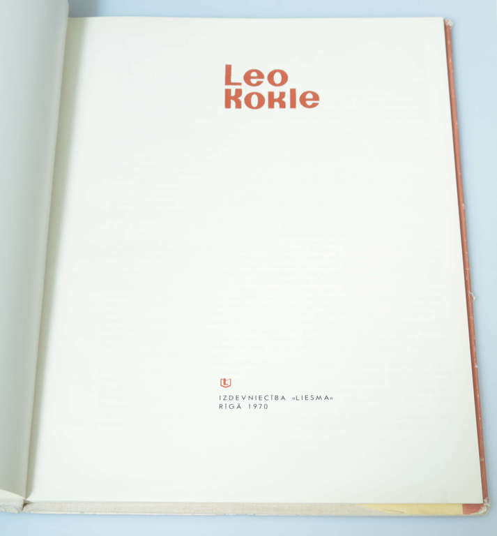 Book ''Leo Kokle''