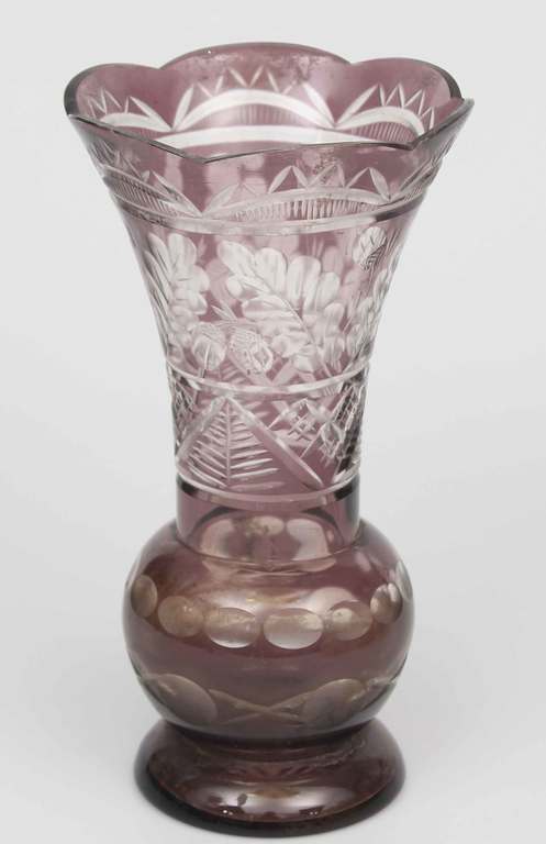 Glass vase