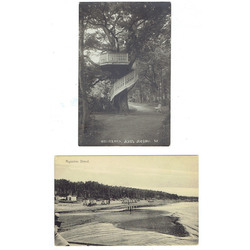 2 postcards - 