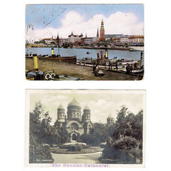 2 postcards 