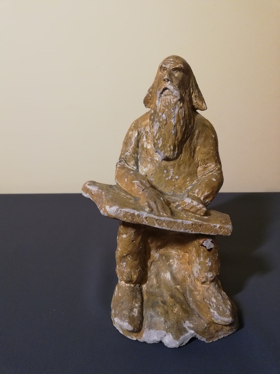 White clay figurine ''Kokletajjs''