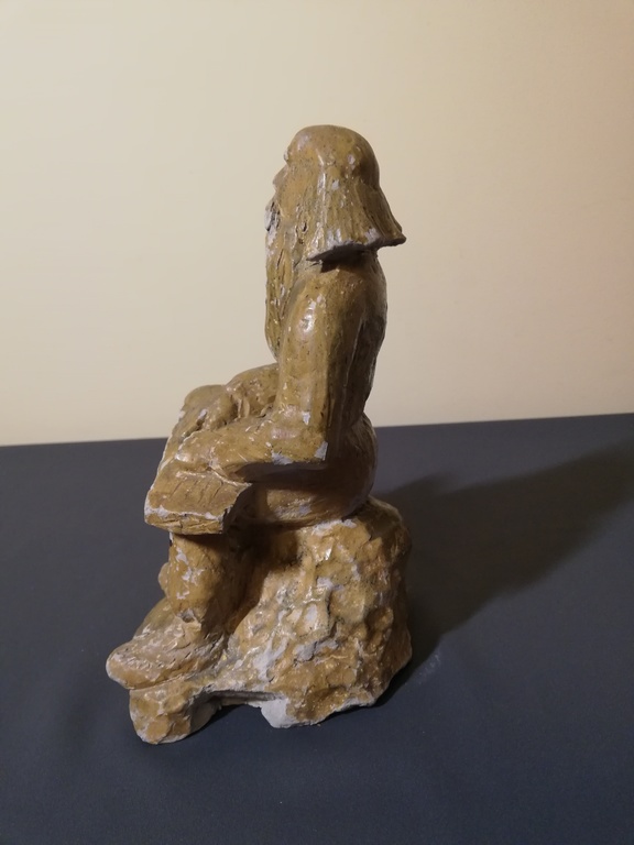 White clay figurine ''Kokletajjs''