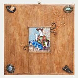 Enamel Backgammon