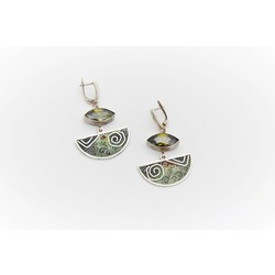 Enamel Earring OR-E6034