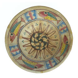 Decorative ceramic plate 