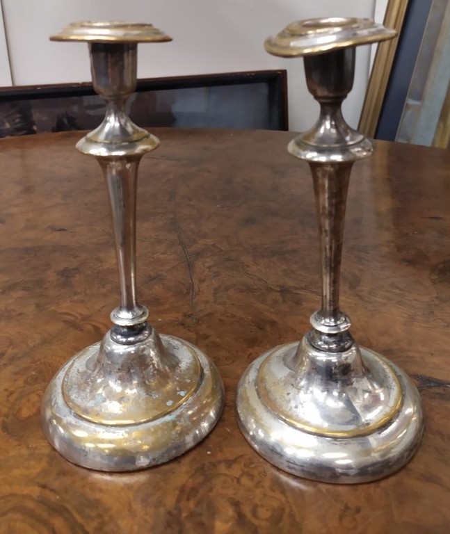 Two candlesticks