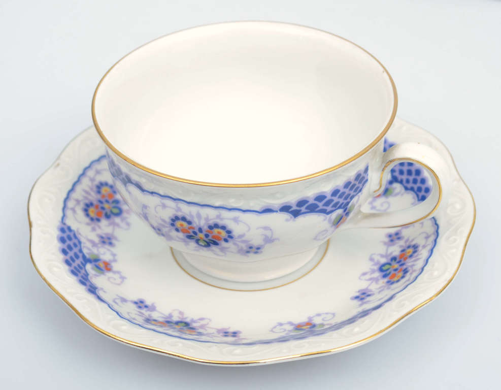 Tea porcelain set for 6 people